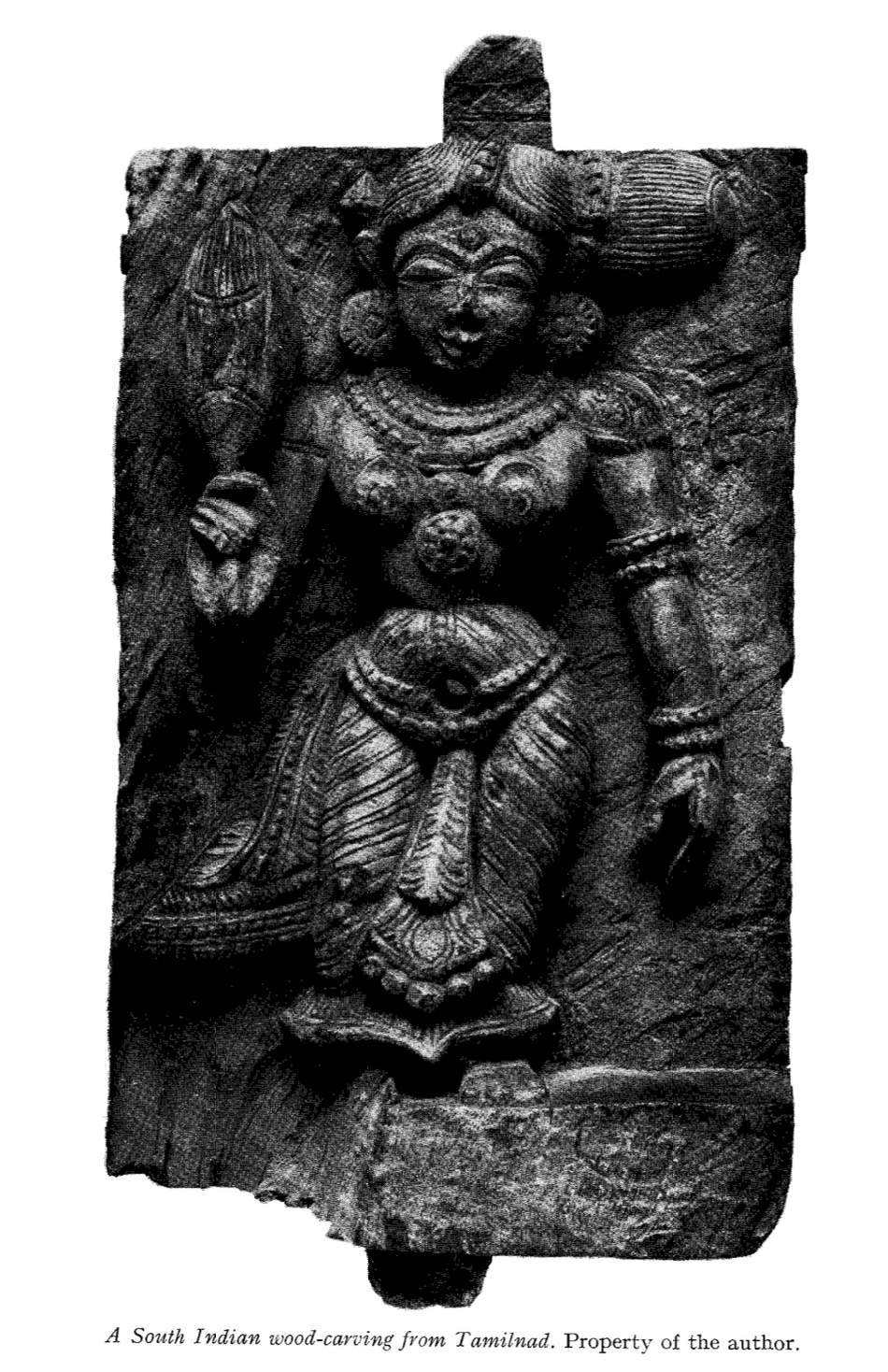 A South Indian wood-carving from Tamilnad. Property of the author.